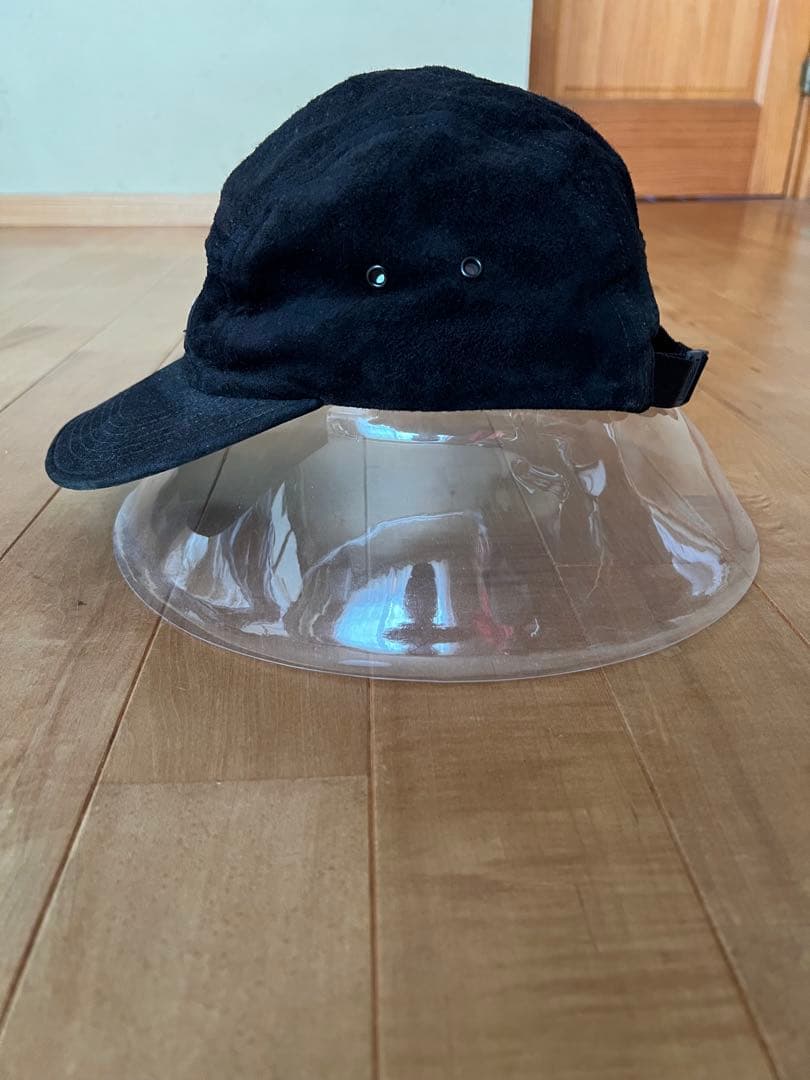 USA製 Supreme シュプリーム ピッグスキン ジェットキャップ黒