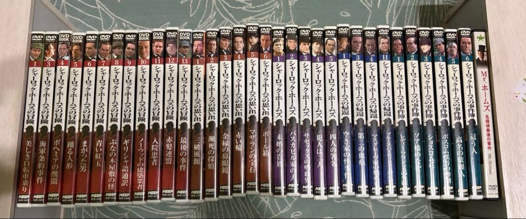 シャーロック・ホームズシリーズDVD 34本セット販売