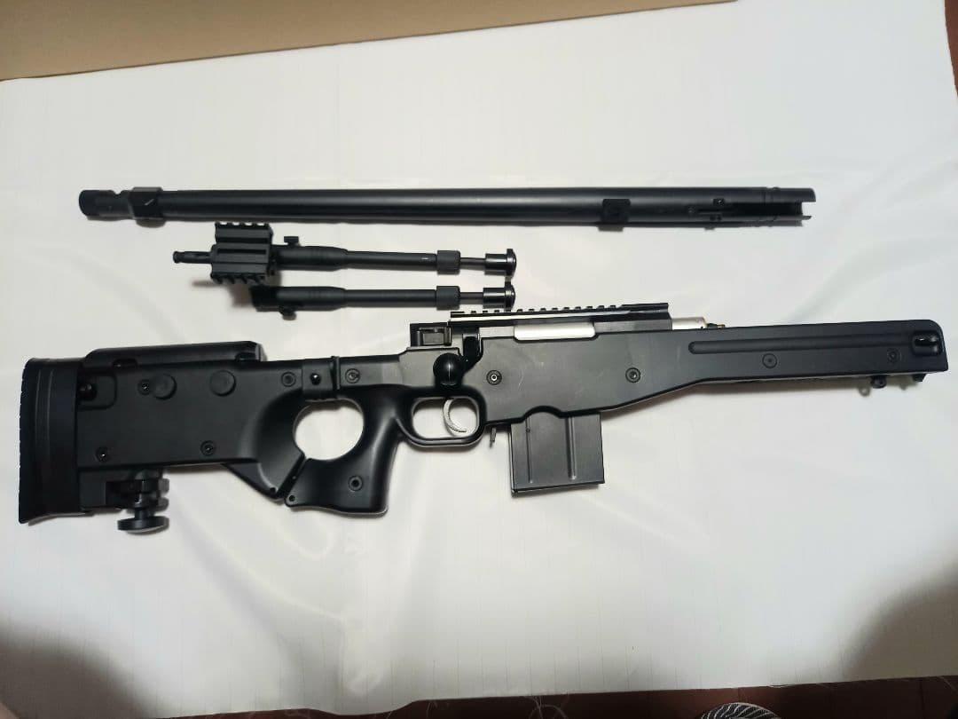 エアーガン AWM SNIPERRIFLE & スコープのセット