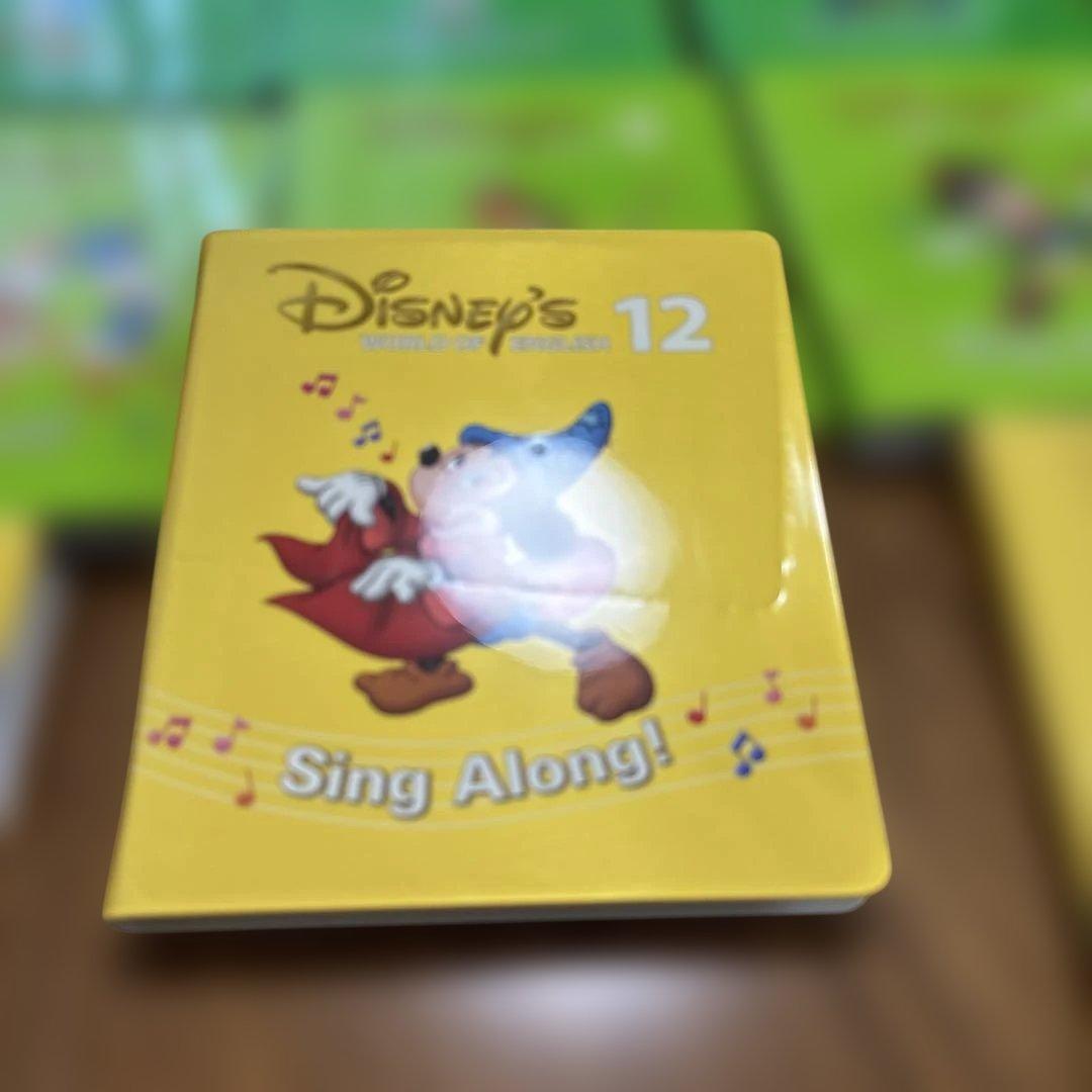 ディズニー英語システム　sing along1〜12 DVD プレーヤー付き