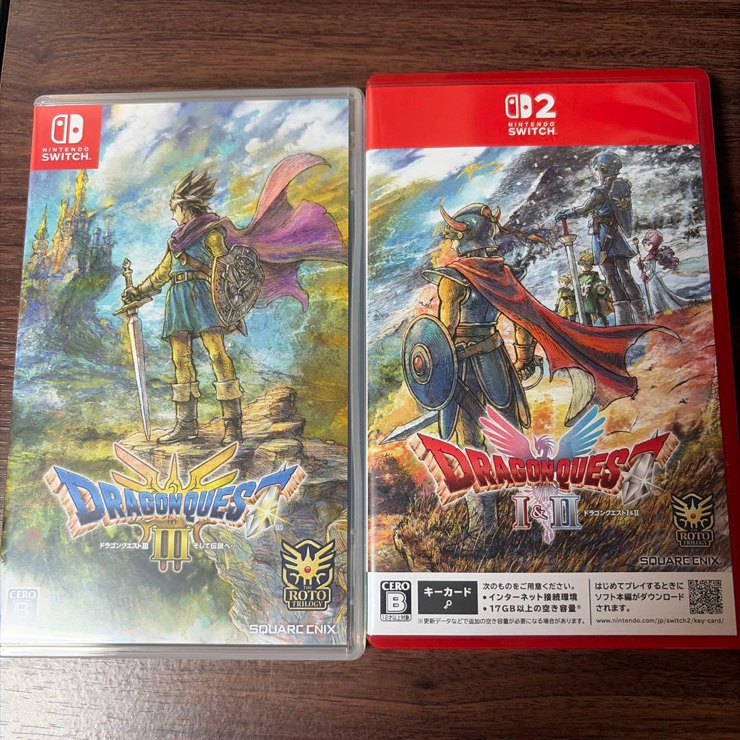ドラゴンクエスト Ⅰ＆Ⅱ(Switch2版 キーカード)ドラゴンクエストIII