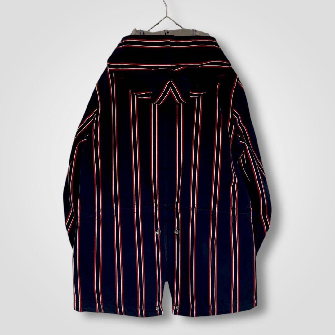 1711◆フレッドペリーレジメンタルストライプ モッズパーカーコート藤井郁弥