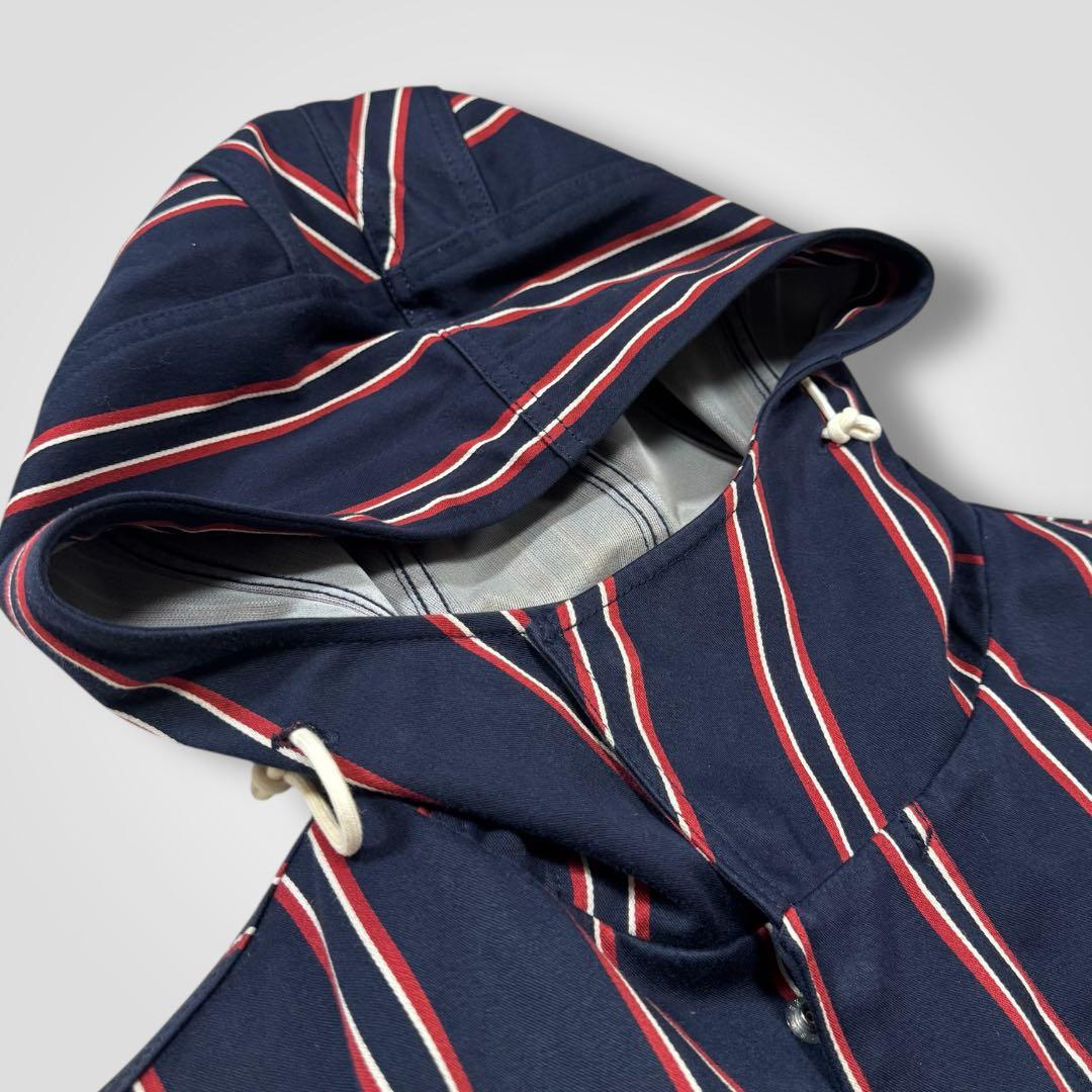 1711◆フレッドペリーレジメンタルストライプ モッズパーカーコート藤井郁弥