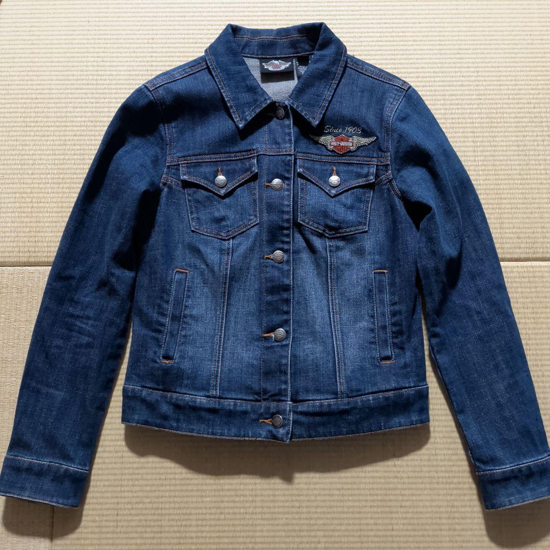 すみ様　ハーレーダビットソン　レディース　Gジャン　デニム　ジャケット　S