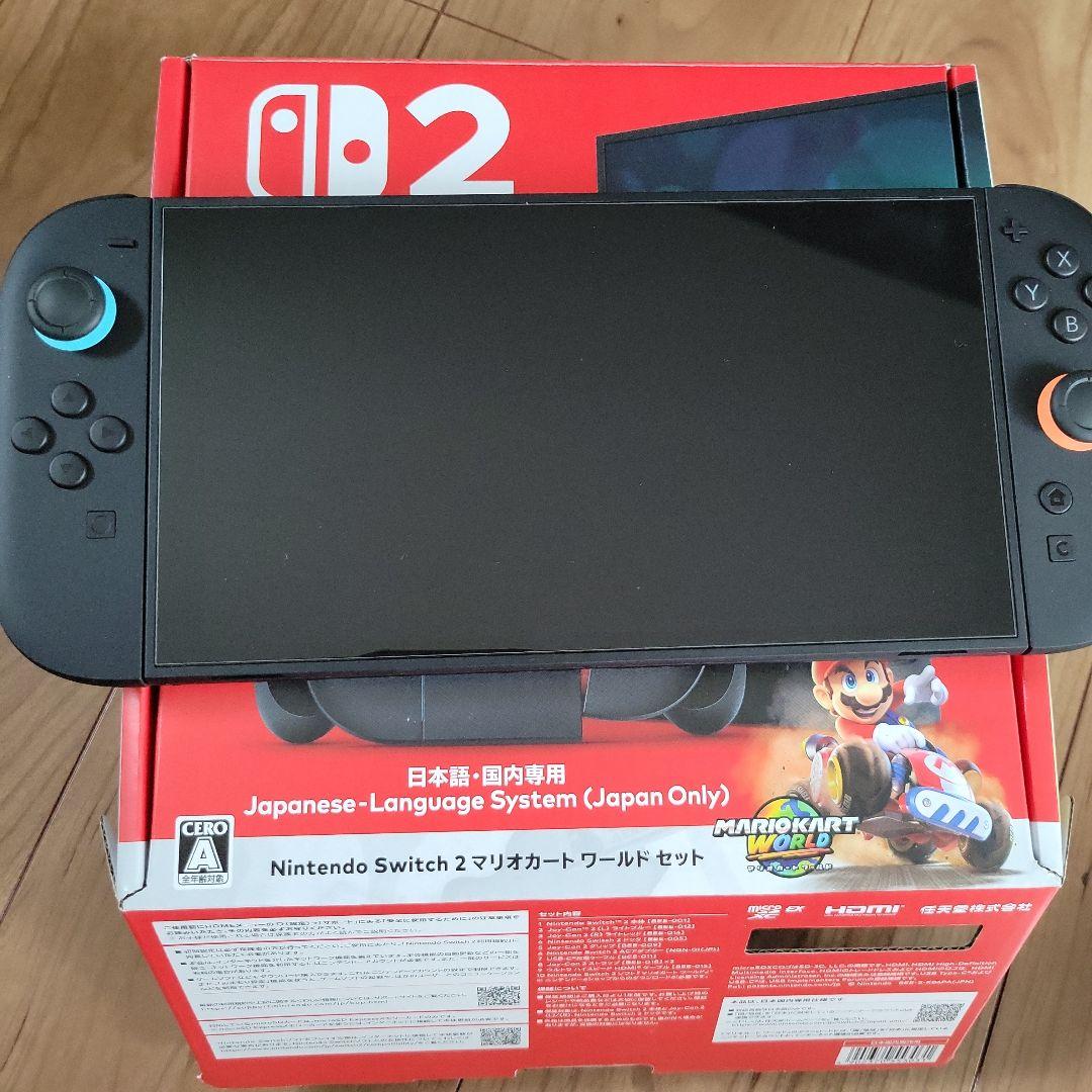 Nintendo Switch 2 ニンテンドースイッチ２日本語版　付属品有