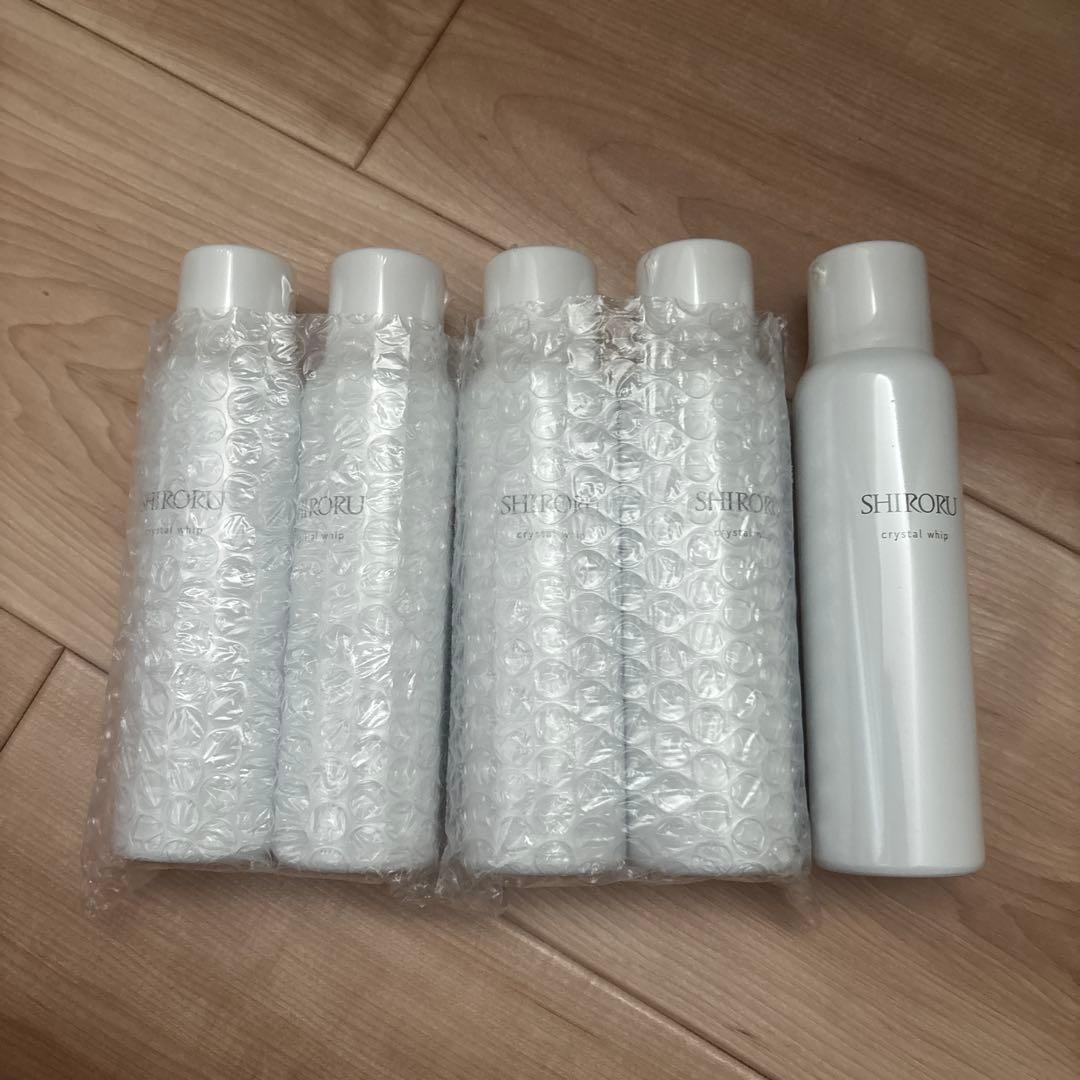 大セール❤️SHIRORU シロル　クリスタルホイップ　洗顔料　5本