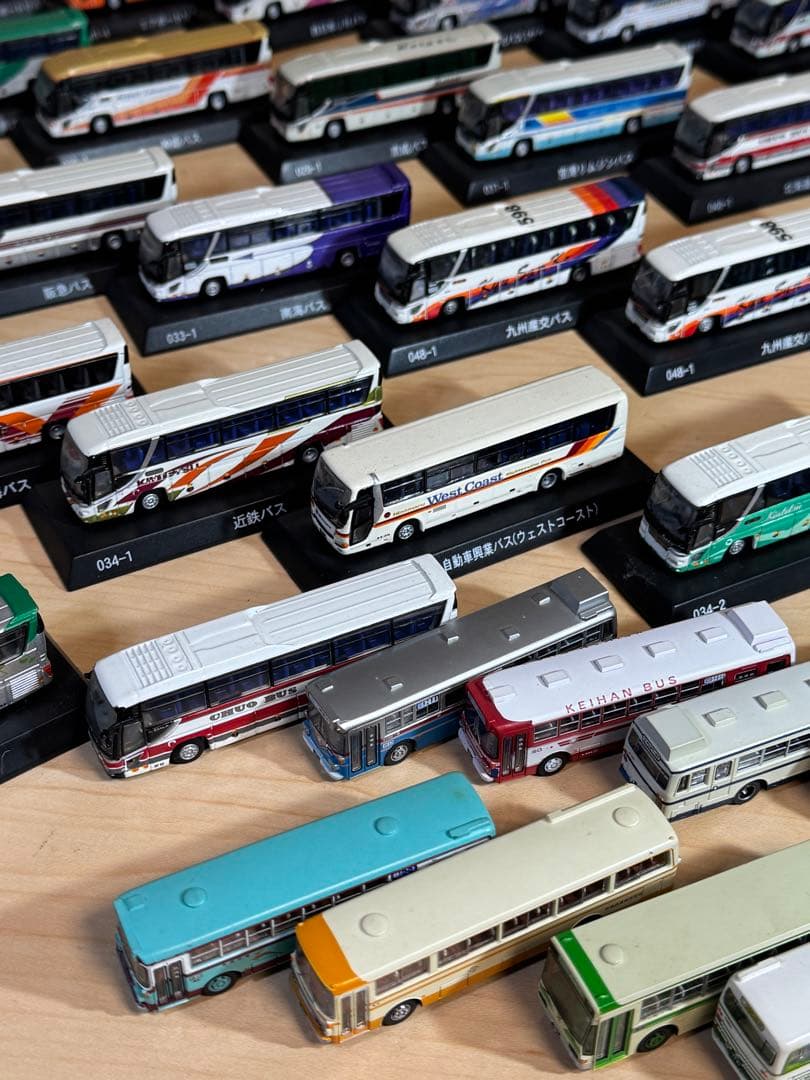 ザ・バスコレクション　バスコレ　トミーテック　まとめ　大量　引退　ミニカー　バス