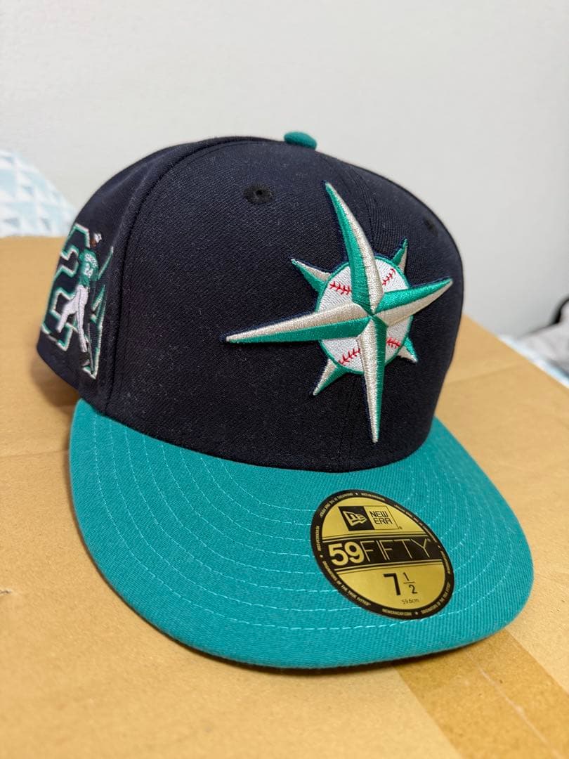 NEW ERA 59FIFTY SEATLE MARINERS SOSHI氏別注