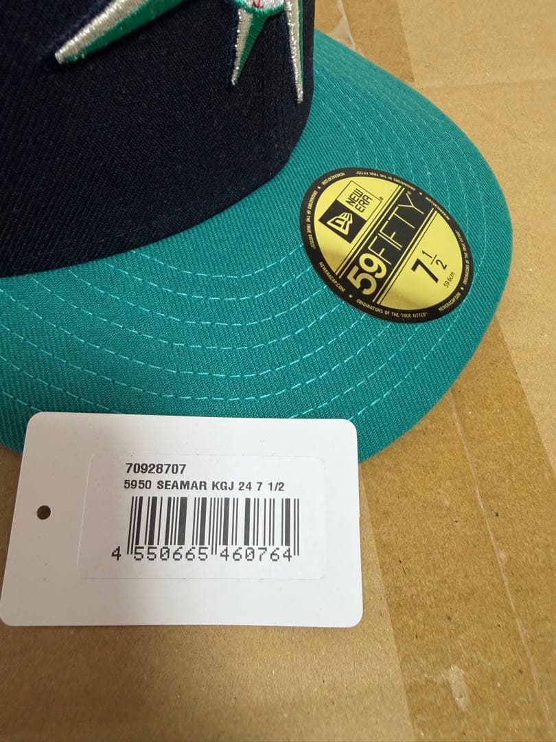 NEW ERA 59FIFTY SEATLE MARINERS SOSHI氏別注
