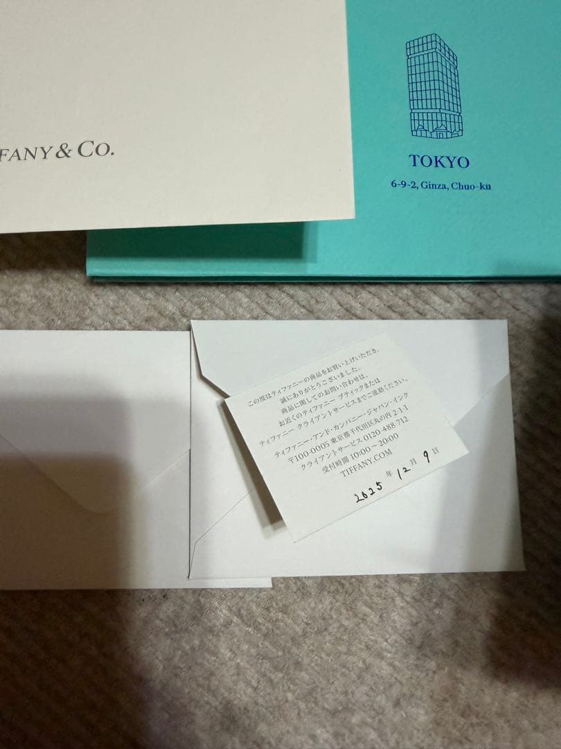 ティファニーTiffanyキャンドル東京限定銀座