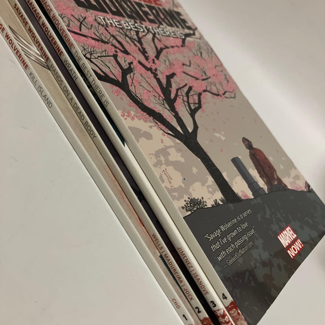 アメコミ　サヴェッジ・ウルヴァリン　4巻セット　英語版