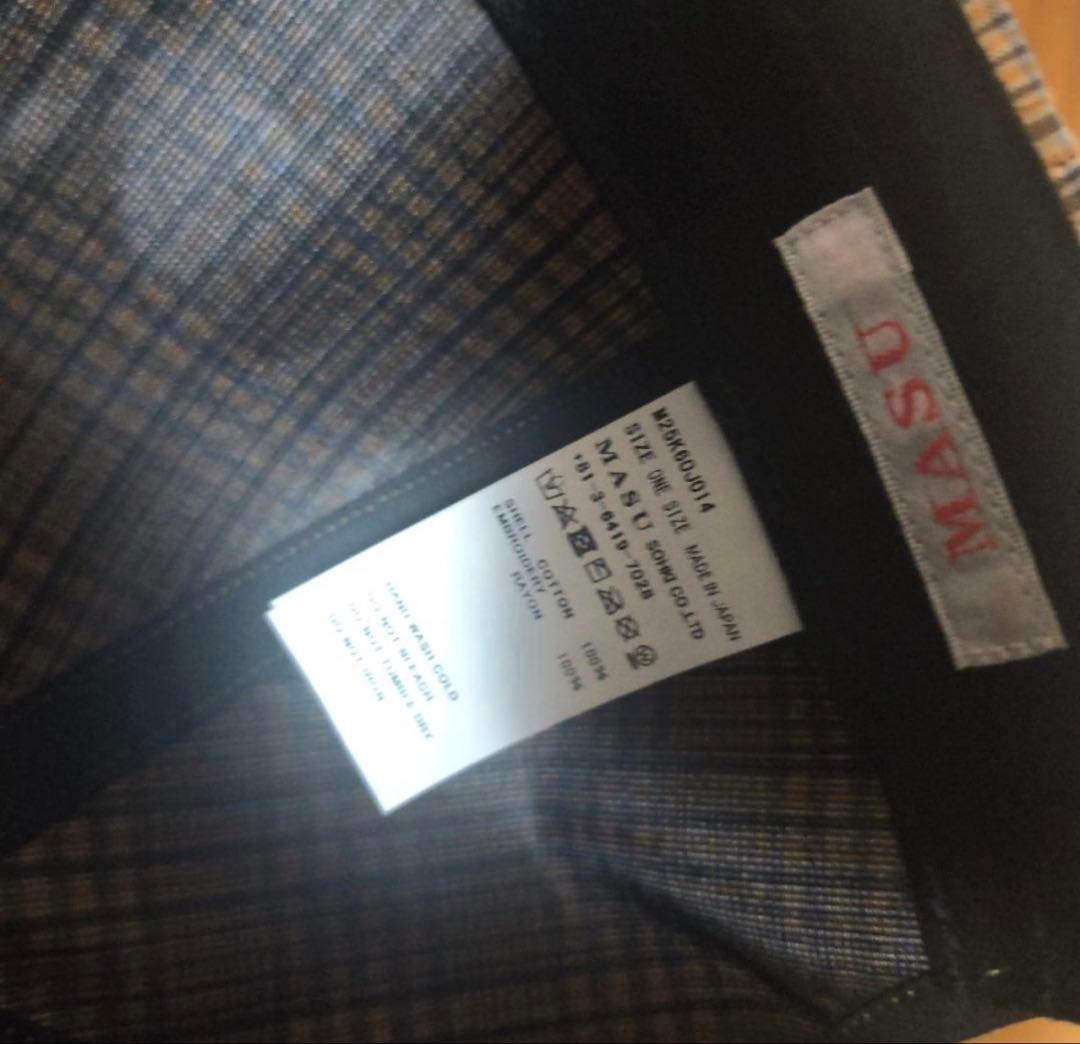 専用タマゴビト様　MASU ブラウンキャップ