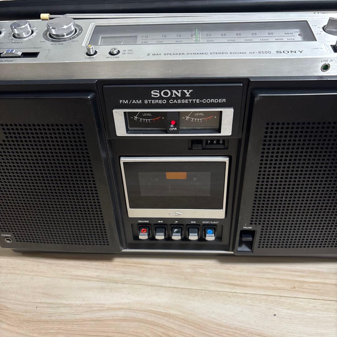 SONY CF-６５００ラジオ・ラジカセ
