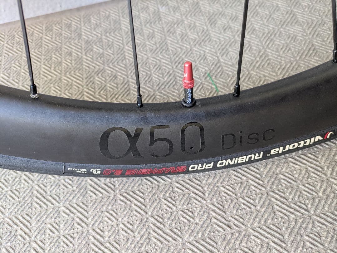 ICAN Alpha 50 ディスク カーボンホイール 700C ディープリム