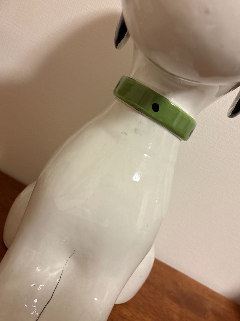 PEANUTS イタリーバンク　スヌーピー  ラージ　陶器　バンク