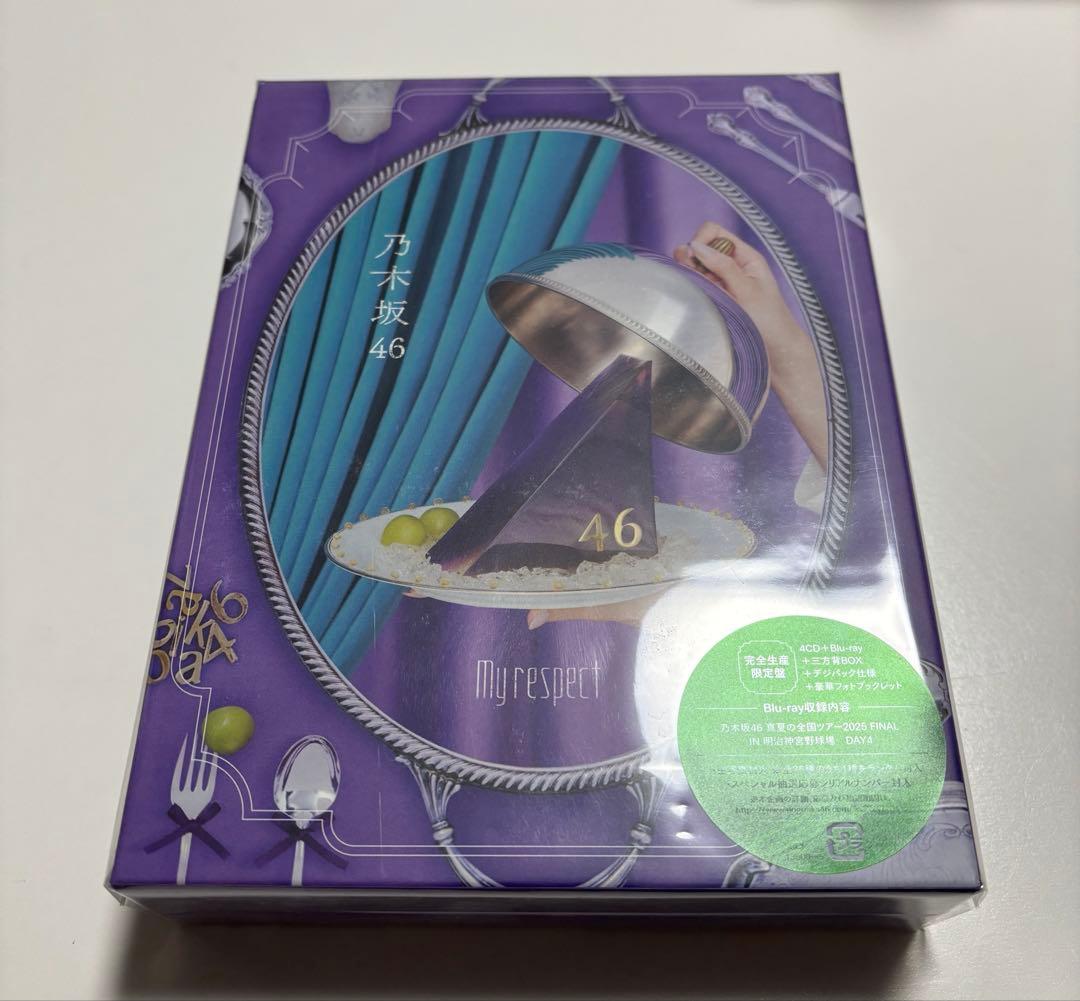 乃木坂46 5thアルバム my respect 完全生産限定盤