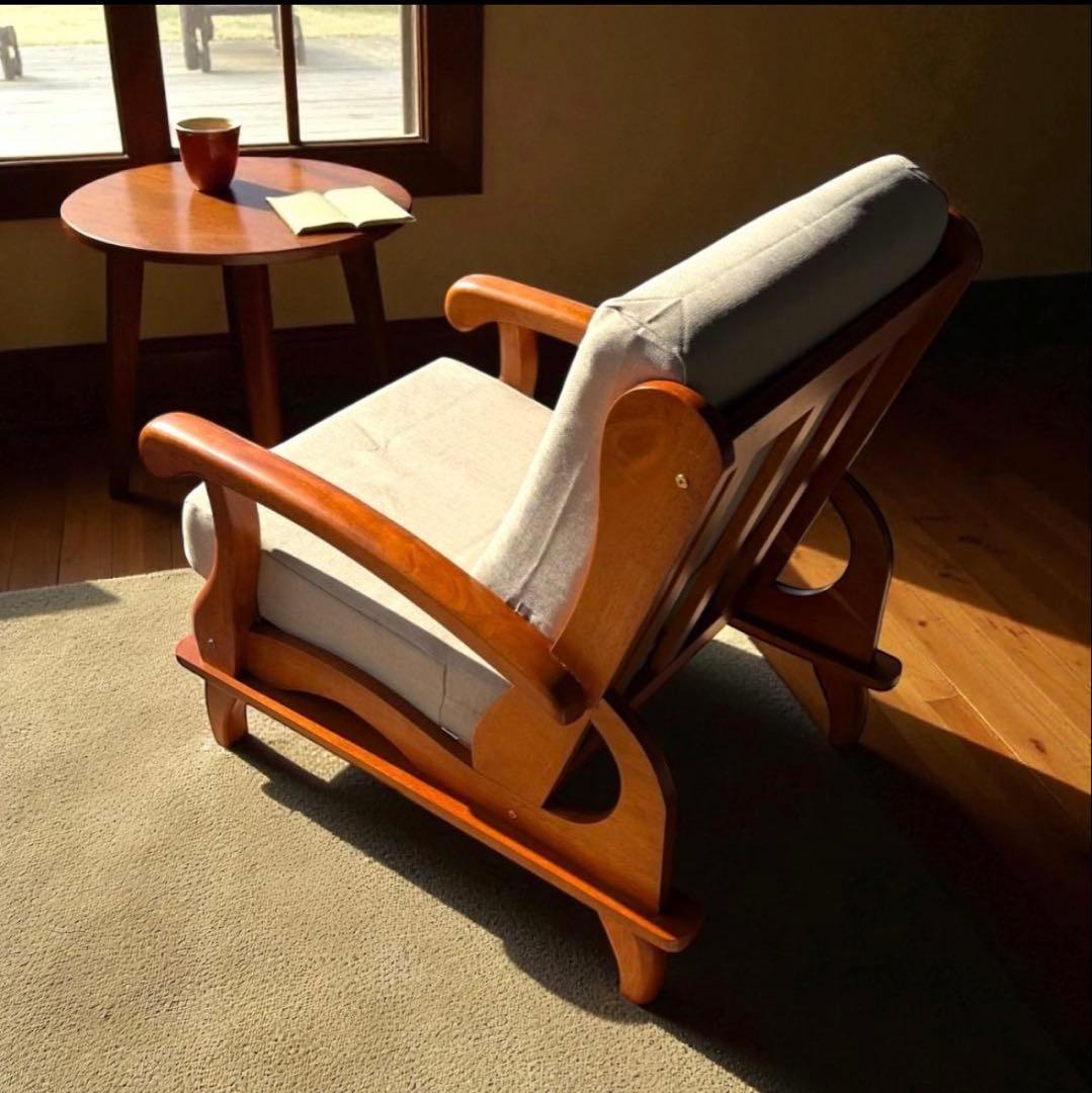 訳あり激安！昭和レトロ 国産一人掛けチェア 京都家具 洗えるカバー 全６色