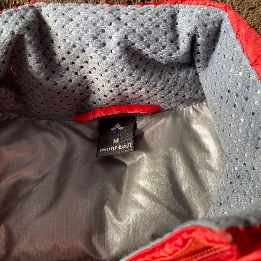 mont-bell パーマフロストライトダウンジャケット M オレンジ