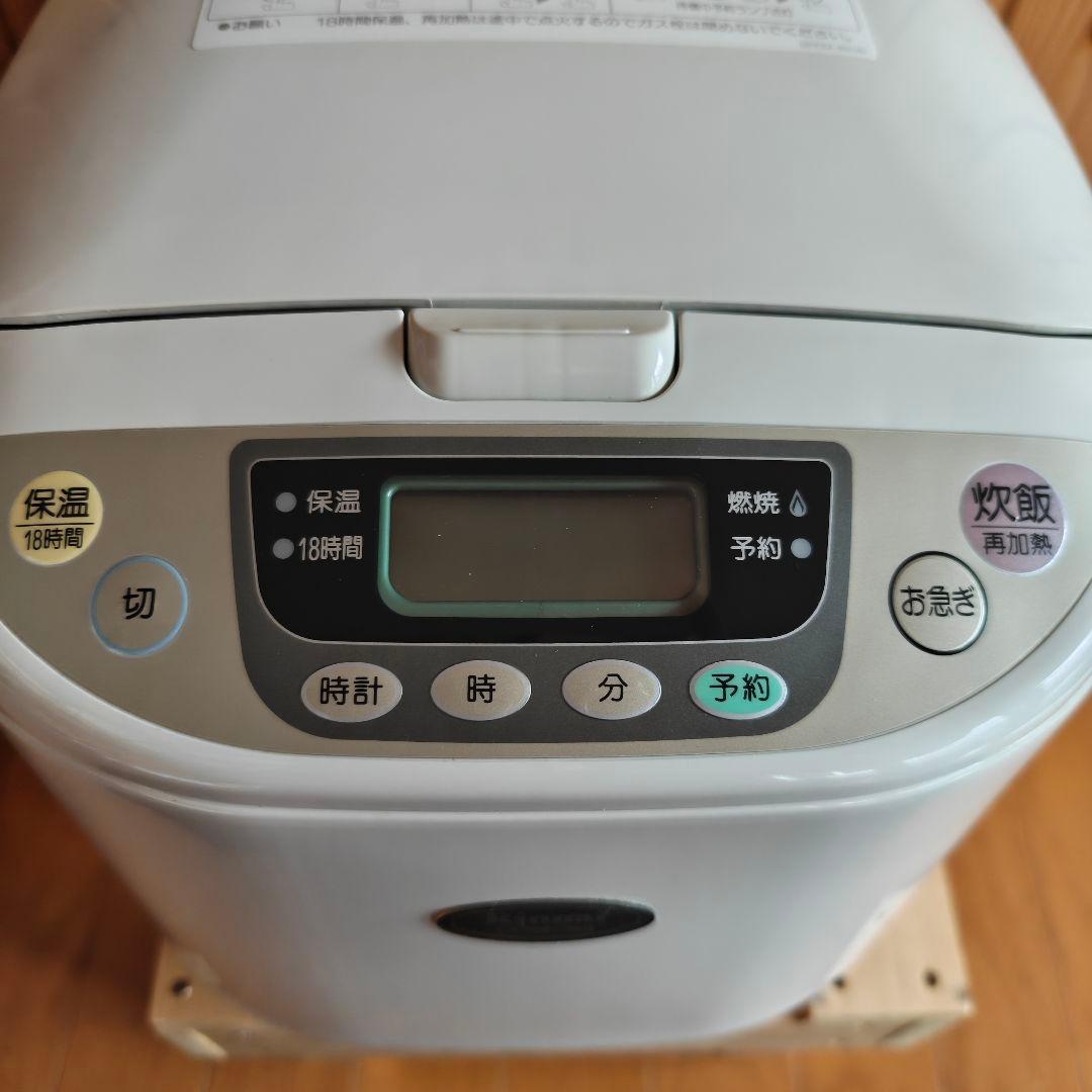 【動作OK】リンナイ ガス炊飯器 5.5合 2007年製 RR-05MKT2