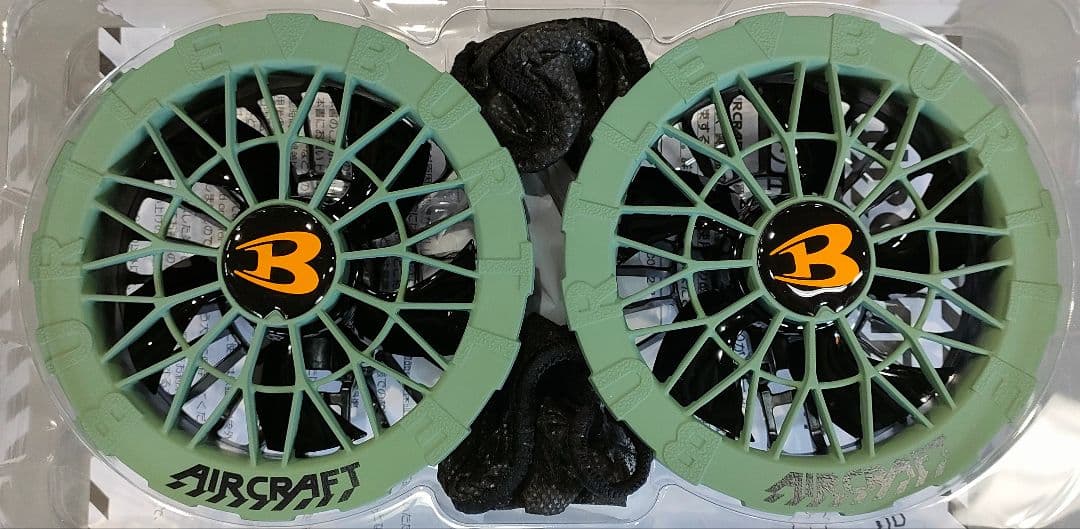 バートル24V黒バッテリーとファン　空調服 ザック✕ブラック　平日即日発送