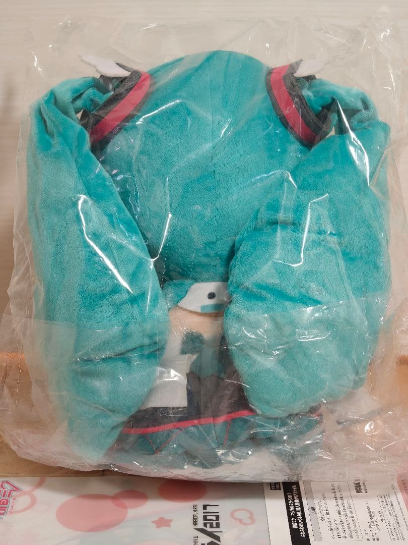 特典有 初音ミク マジカルミライ2017 　ふわぷち　ぬいぐるみ(L)