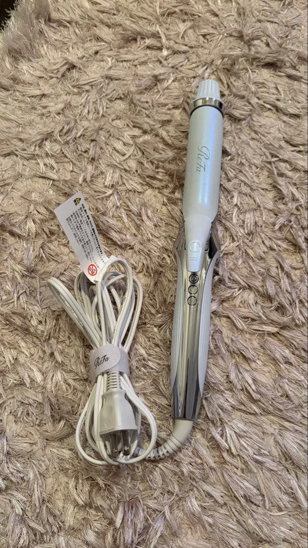 Refa カールヘアアイロン ホワイト 32mm RE-AW-02A