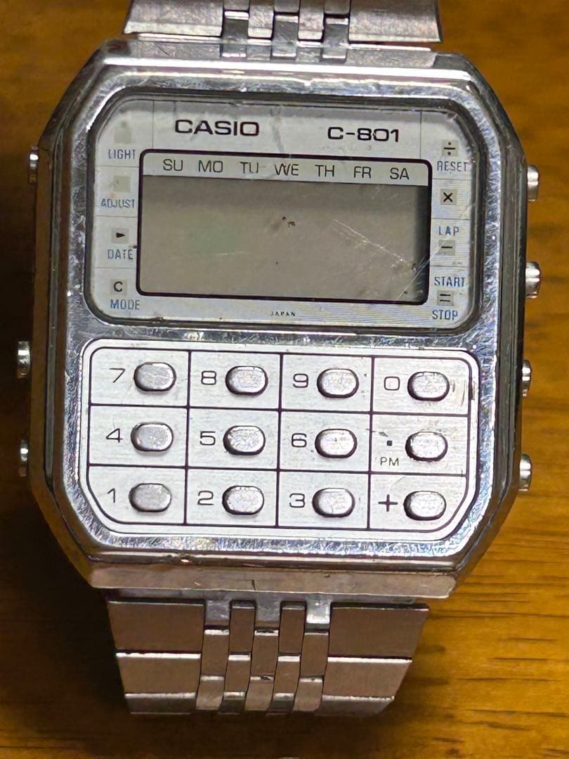 CASIO C-801 デジタル腕時計　カシオ　291