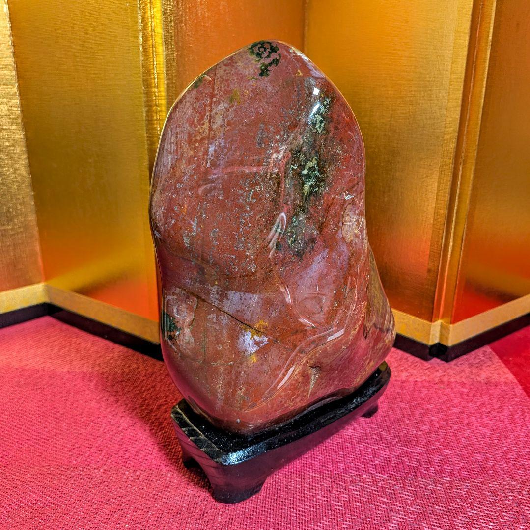 【ひろやん】 ジャスパー２石セット 鑑賞石 観賞石 盆石 天然石 鉱物