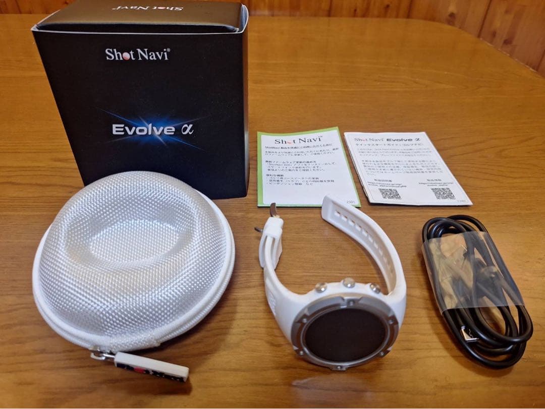 ShotNavi Evolve α GPSナビ ホワイト