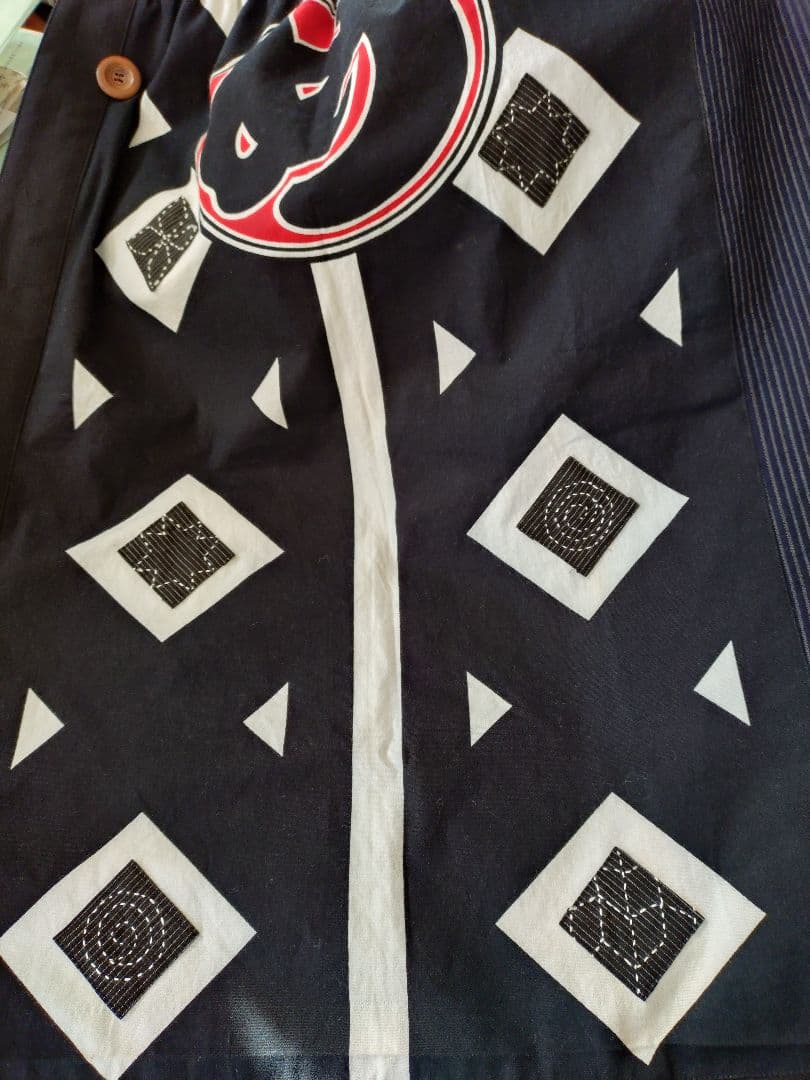 こえと　フード付き半纏のコート