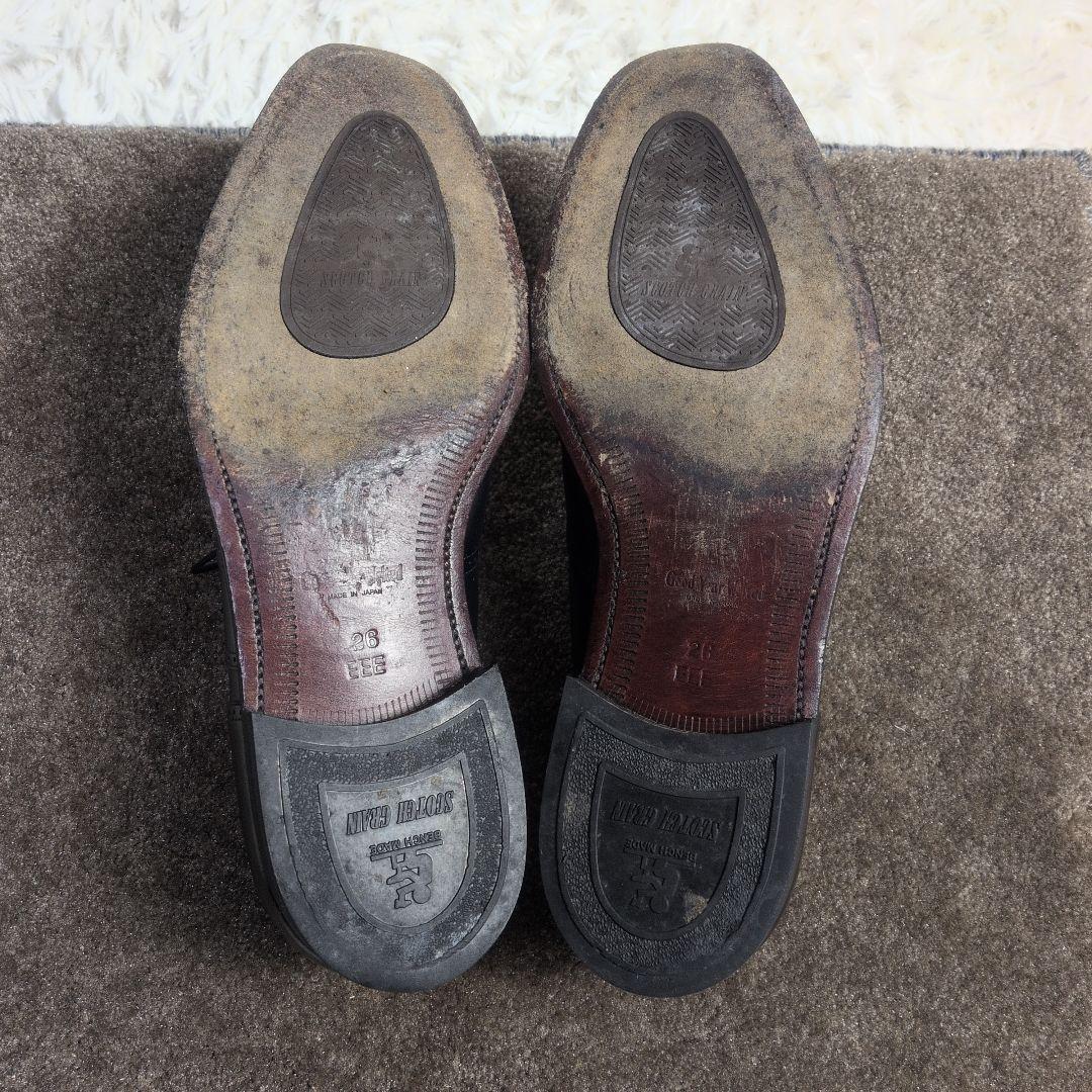 【SCOTCH GRAIN✨3E✨26cm】ビジネス シューズ ウイングチップ