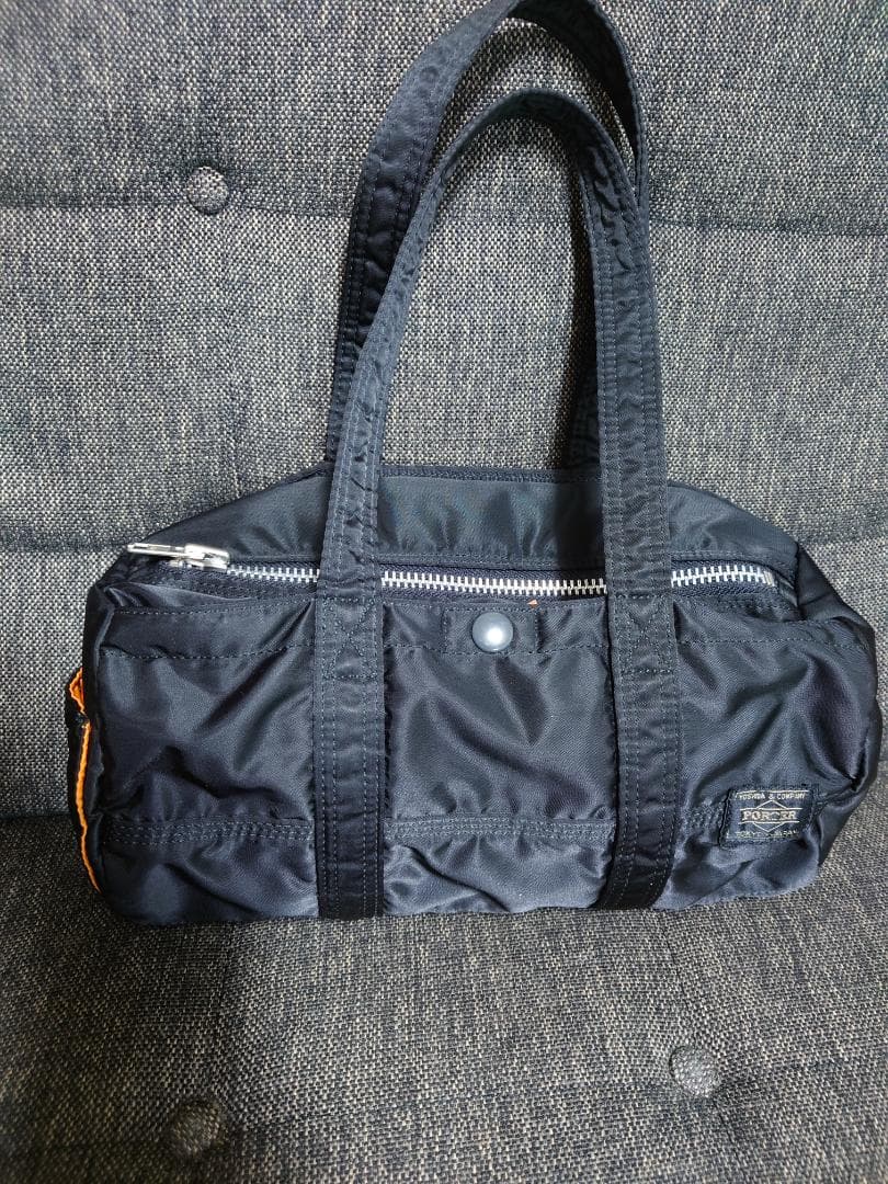 PORTER ミニボストンバッグ 黒／軽量ナイロン