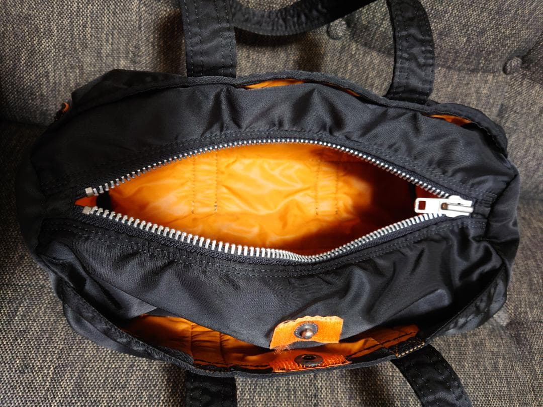 PORTER ミニボストンバッグ 黒／軽量ナイロン