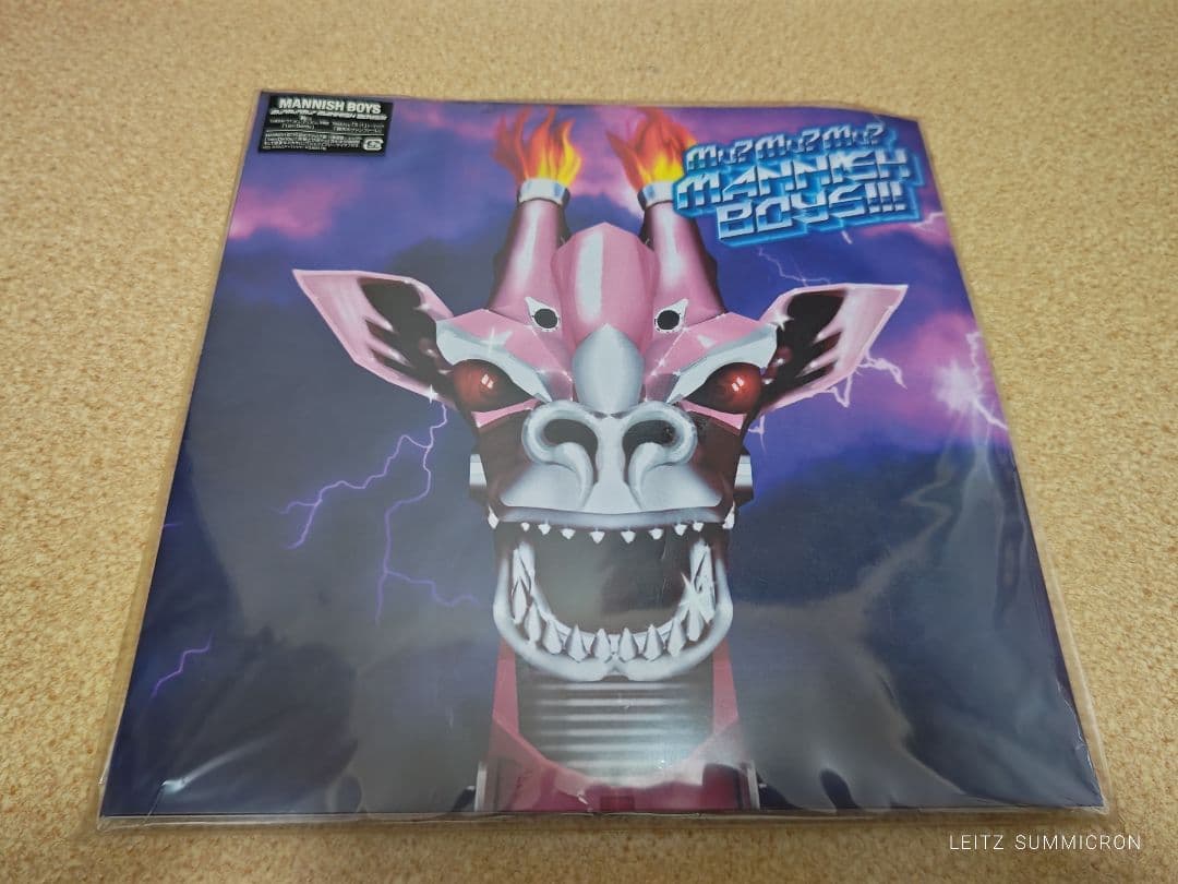 Mu?Mu?Mu?MANNISH BOYS!!!アナログレコード初回Tシャツ付き
