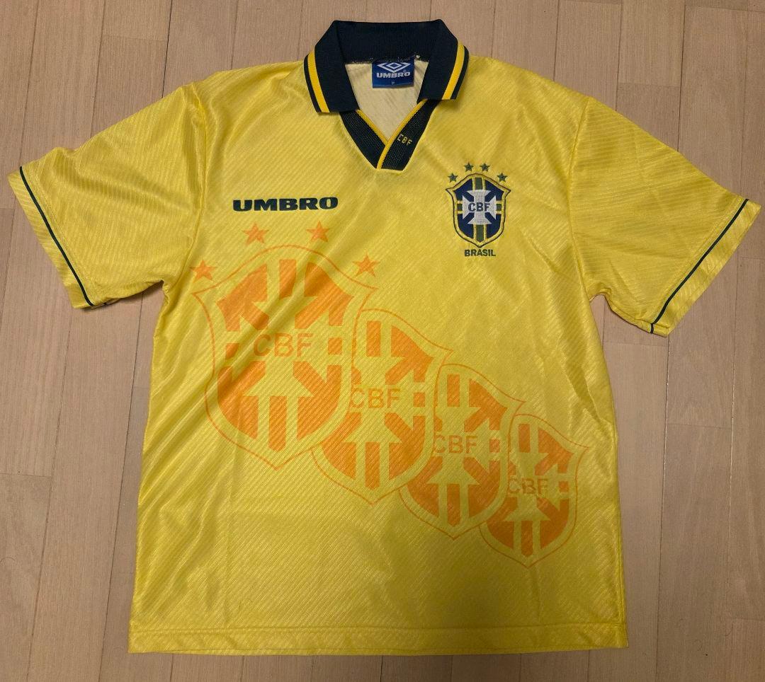 レア ブラジル代表 サッカー ユニフォーム Mサイズ 1994年 パンツセット
