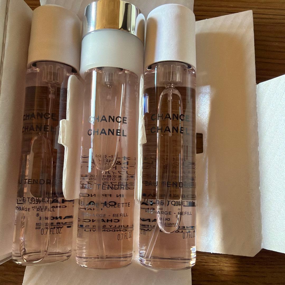 CHANEL 20ml×3 チャンスオータンドゥルツィスト&スプレイ　リフィル