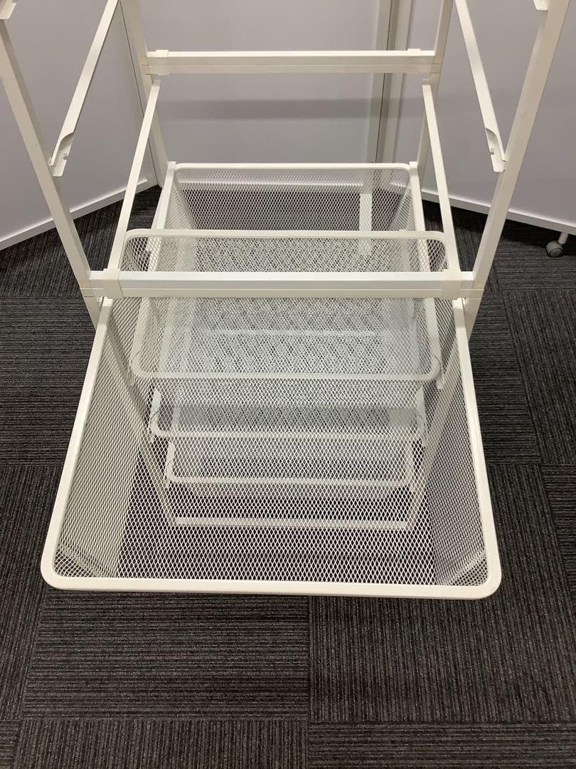 ppqq イケア ハンガーラック ヨナクセル ワードローブ 2点セット