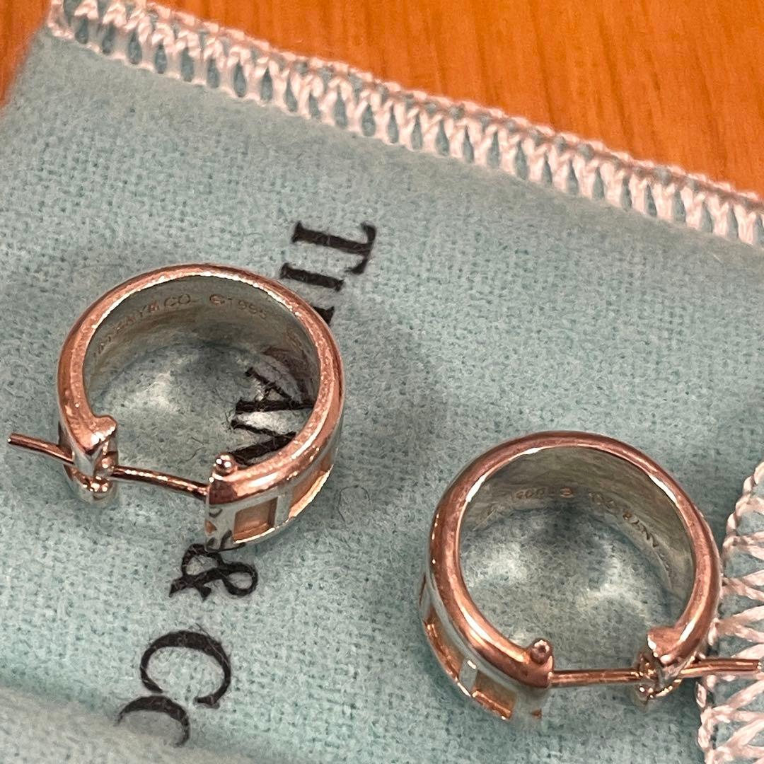 オールドティファニー　Tiffany & Co. シルバーフープピアス