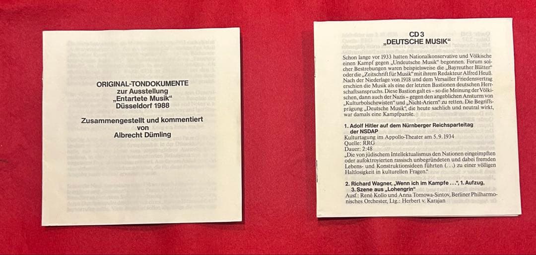 退廃音楽 Entartete Musik 2枚組 CD
