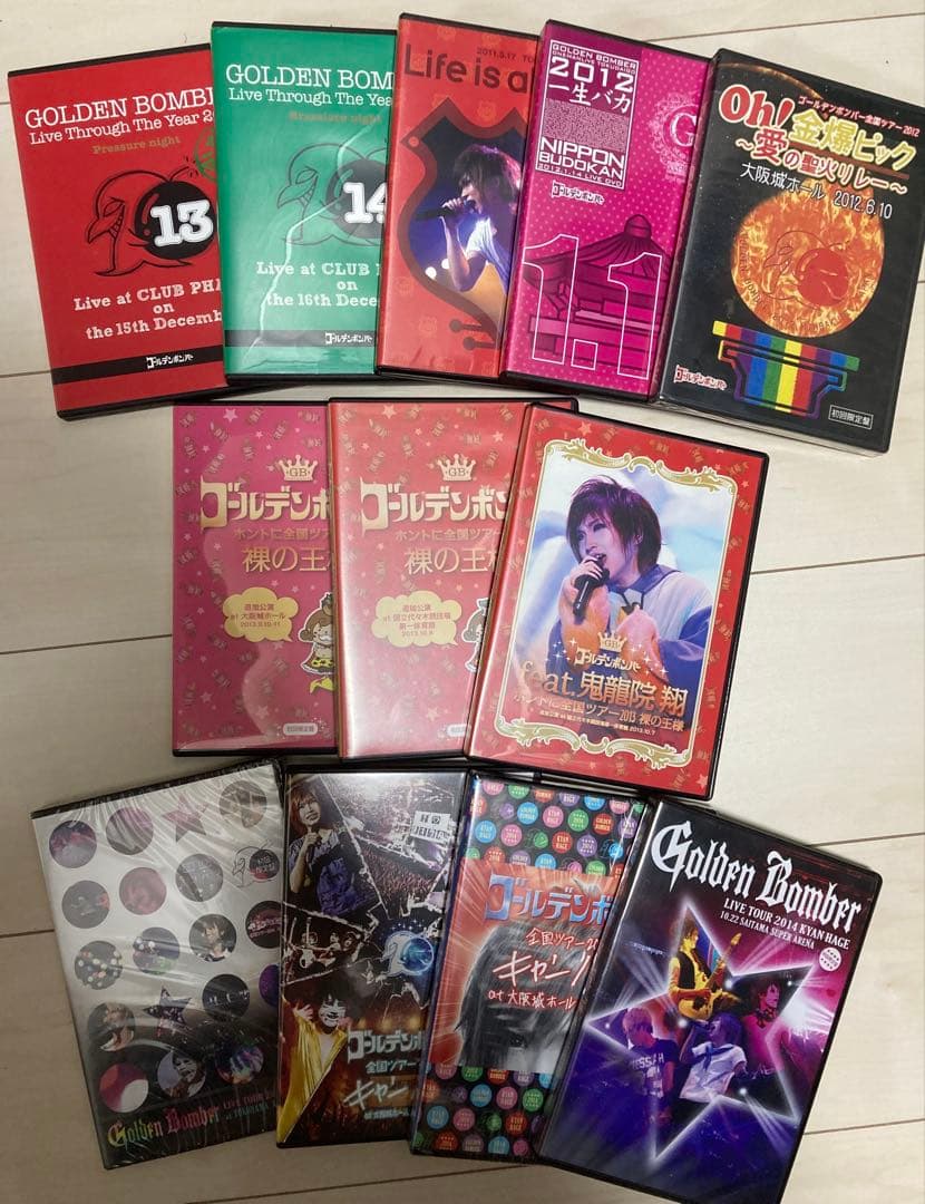 超大量まとめ売り　ゴールデンボンバー金爆　DVD CD 呪いの人形付き