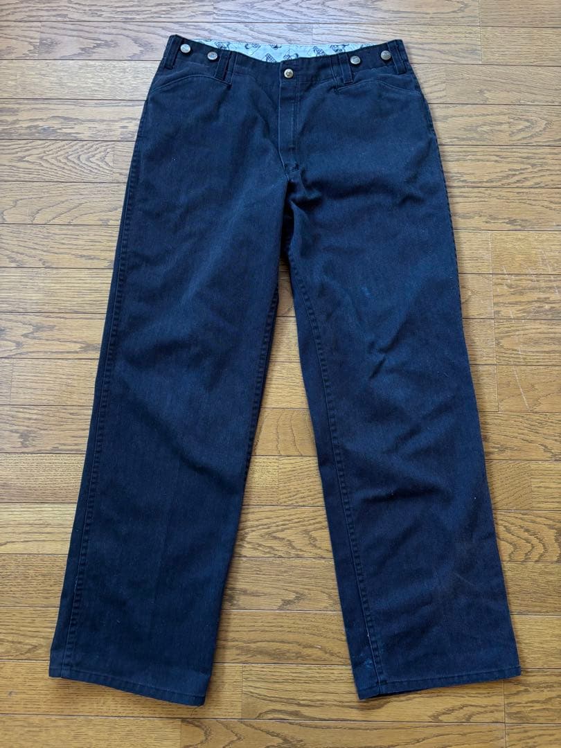 フリスコパンツ　ブラック　90s　ゴールデンサイズ　アメリカ製