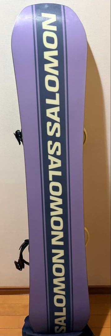SALOMON スノーボード板 153cm ビンディング付