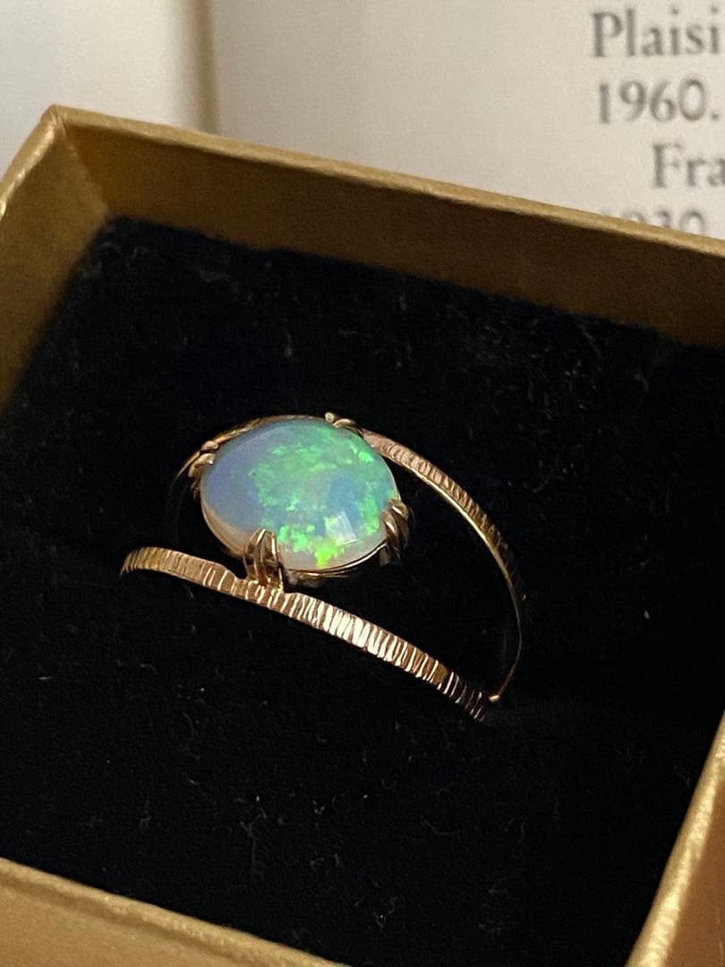 ♡理楽♡　オーダー　オパールデザインリング