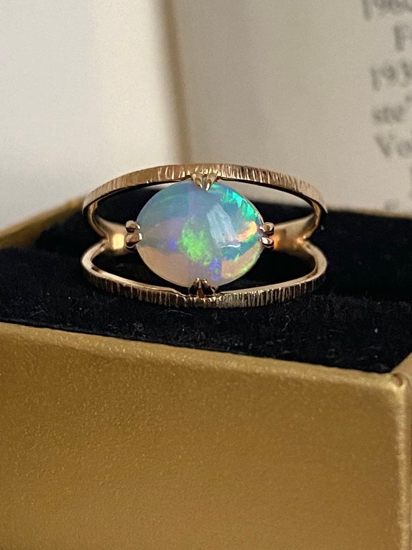 ♡理楽♡　オーダー　オパールデザインリング