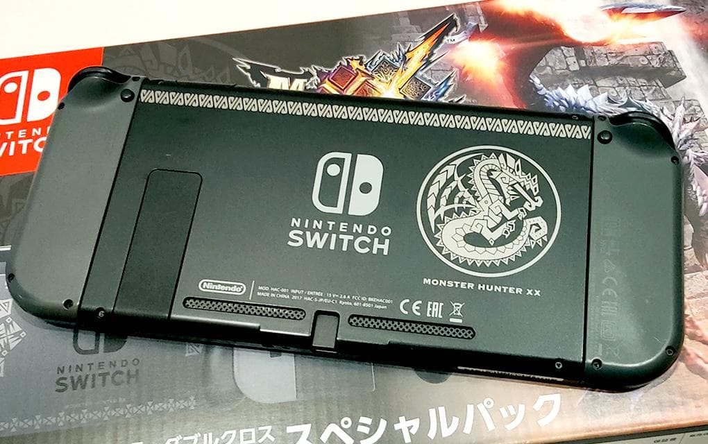 ニンテンドーSwitch モンスハンダブルクロス 限定モデル プロコン付属
