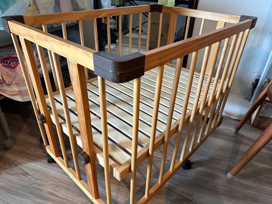 【11月末まで値引き中】ファルスカ ミニジョイントベッド ベビーベッド