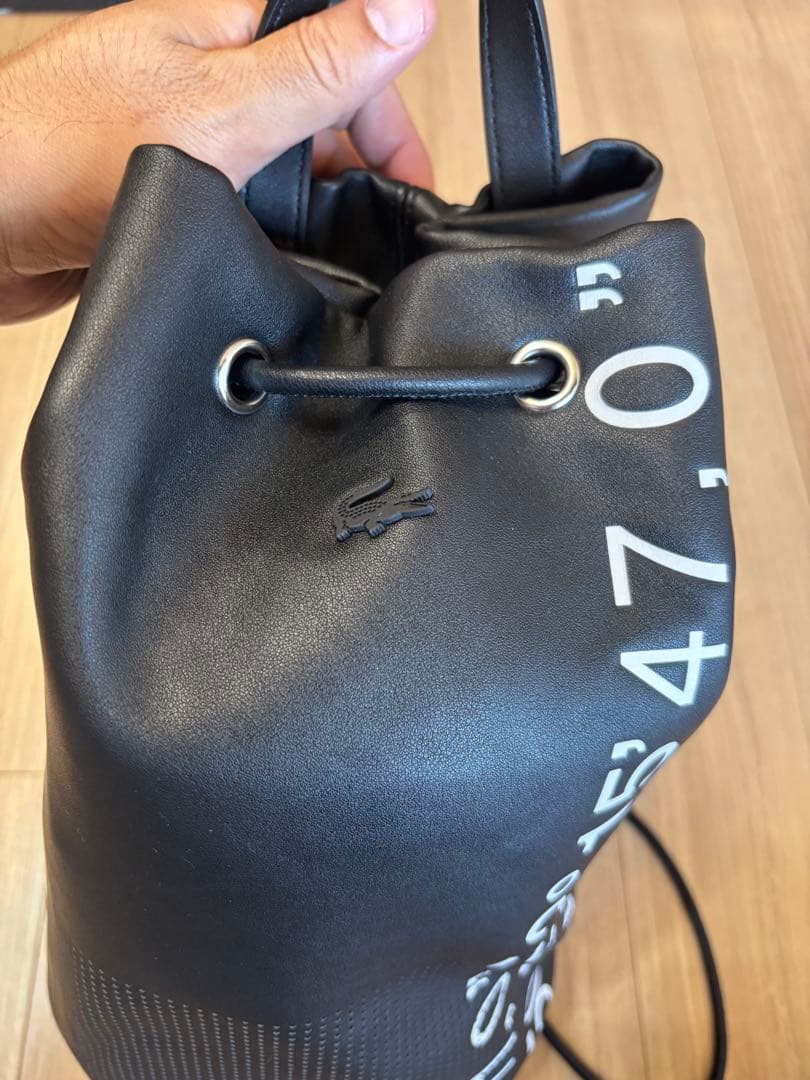 ラコステ　LACOSTE 巾着/ドラムバッグ