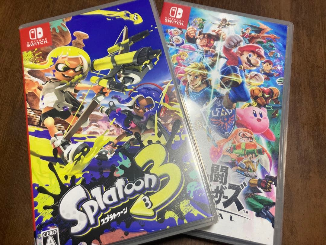 任天堂スイッチ スプラトゥーン3 スマブラ