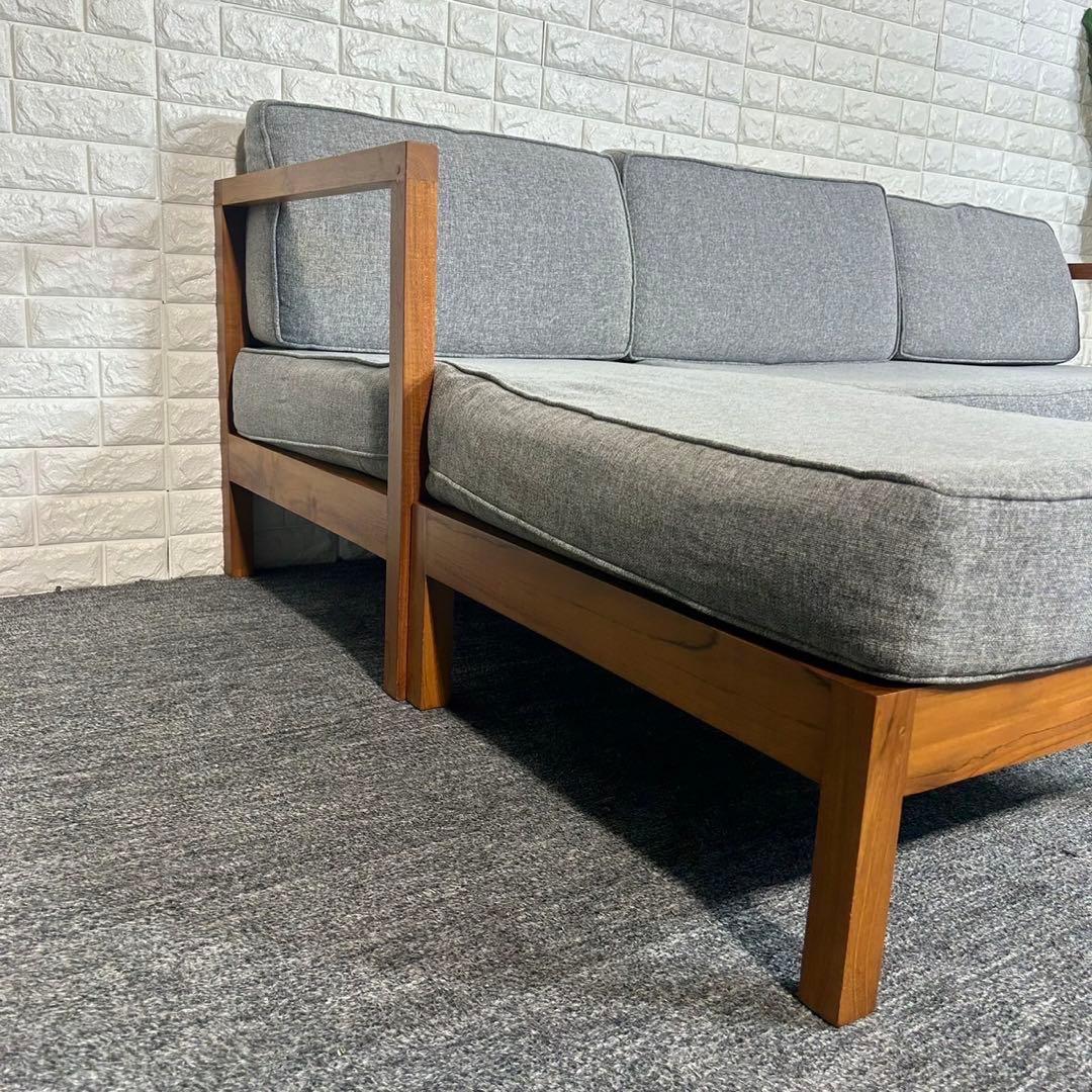 SCANTEAK スキャンティーク ソファ ３人掛け ファブリック F075