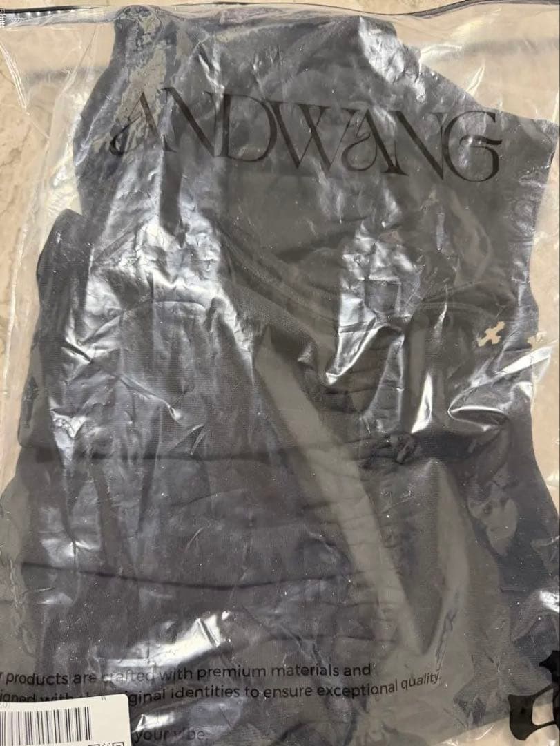 ANDWANG Kirakira volume ballon skirt 黒 M